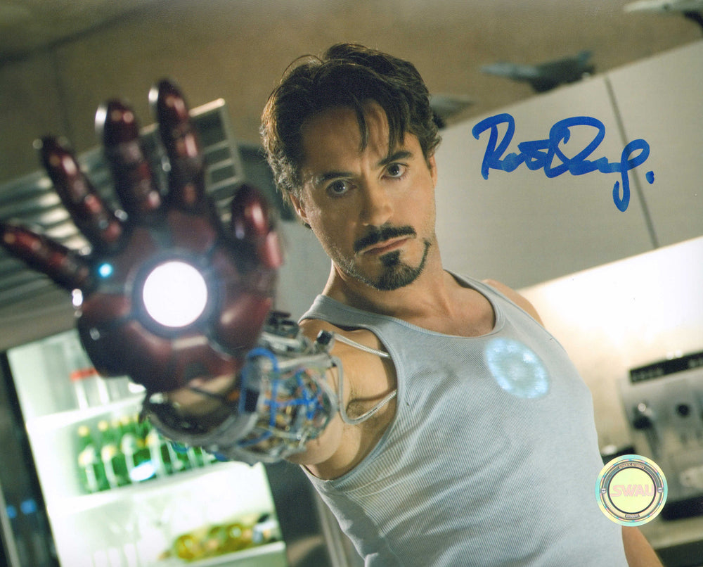 Robert Downey Jr. as Tony Stark / Iron Man in Iron Man (SWAU) Signed 8x10 Photo