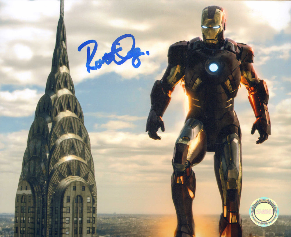 Robert Downey Jr. as Iron Man in The Avengers (SWAU) Signed 8x10 Photo