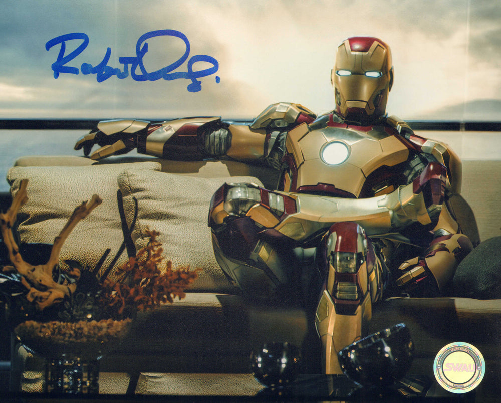 Robert Downey Jr. as Tony Stark / Iron Man in Iron Man 3 (SWAU) Signed 8x10 Photo