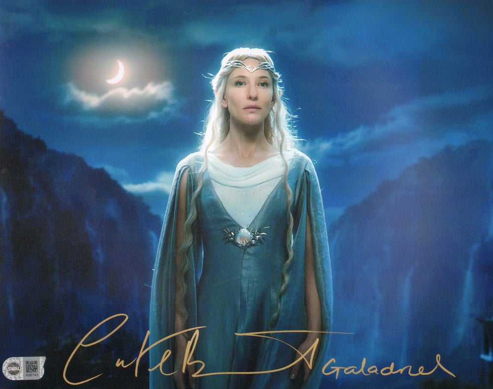 Cate Blanchett as Galadriel in The Hobbit: An Unexpected Journey (SWAU) Signed 11x14 Photo with Character Name