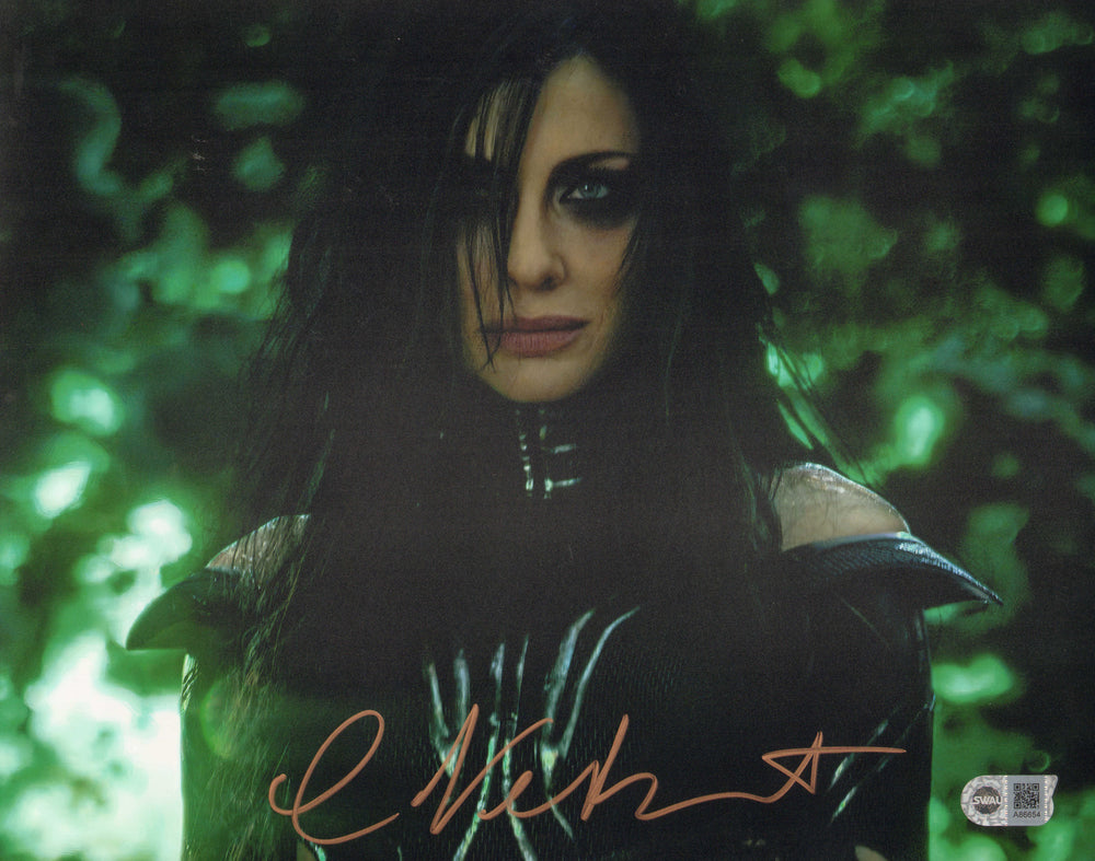 Cate Blanchett as Hela in Thor: Ragnarok (SWAU) Signed 11x14 Photo