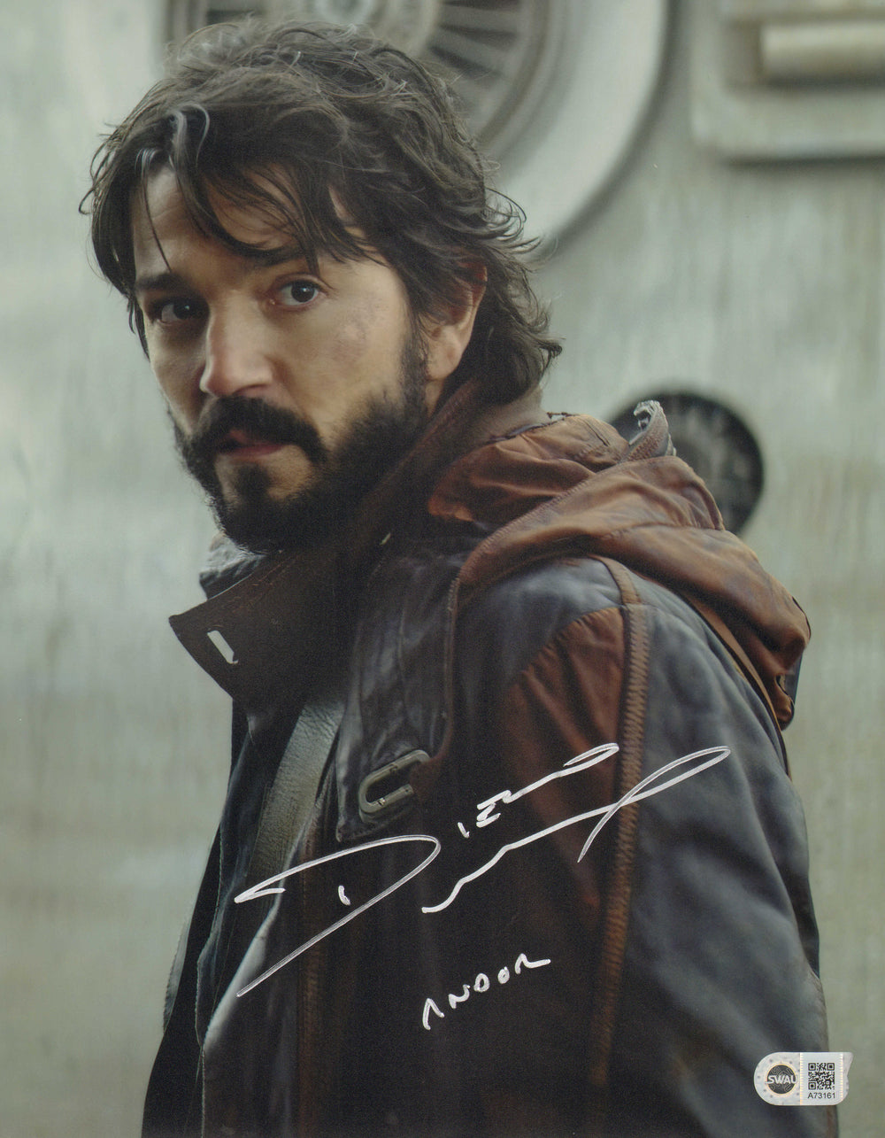 Diego Luna as Cassian Andor in Star Wars: Andor (SWAU) Signed 11x14 Photo with Character Name