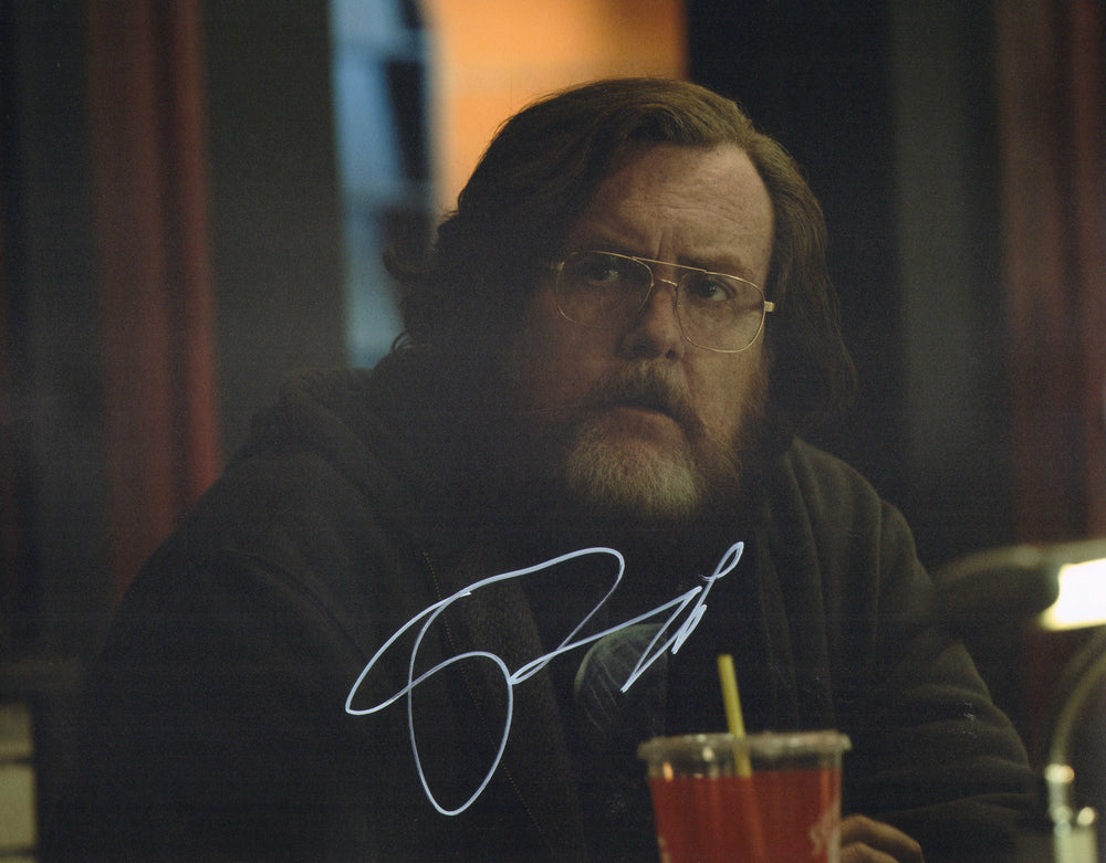 Steve Agee as John Economos in Peacemaker Signed 11x14 Photo