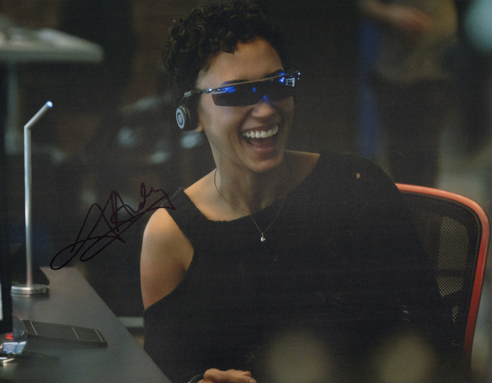Andy Allo as Nora Antony in Upload Signed 11x14 Photo