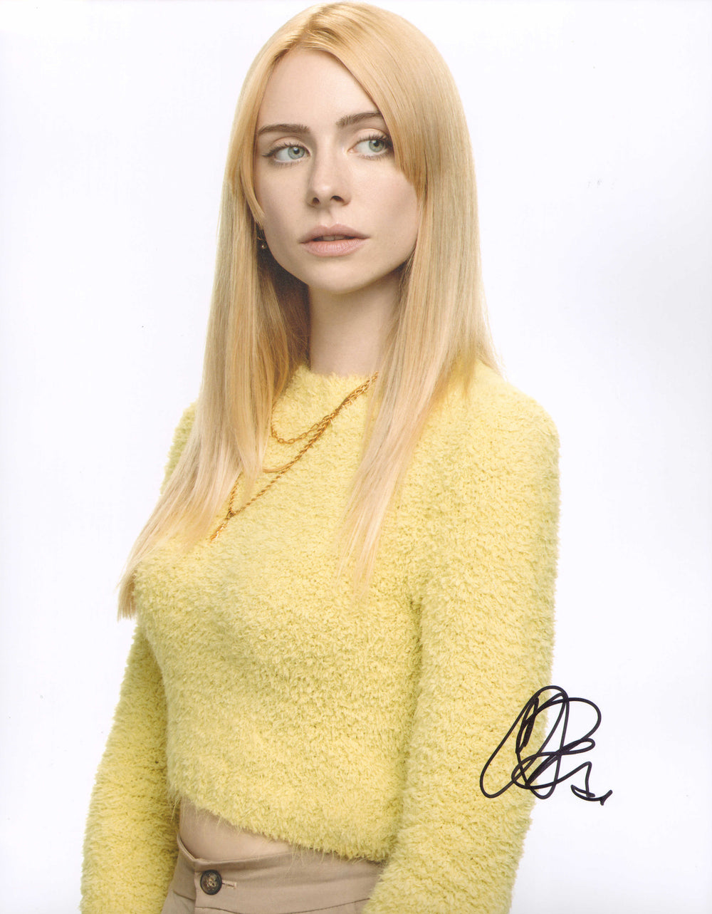 Maddie Phillips as Cate Dunlap in Gen V Signed 11x14 Photo