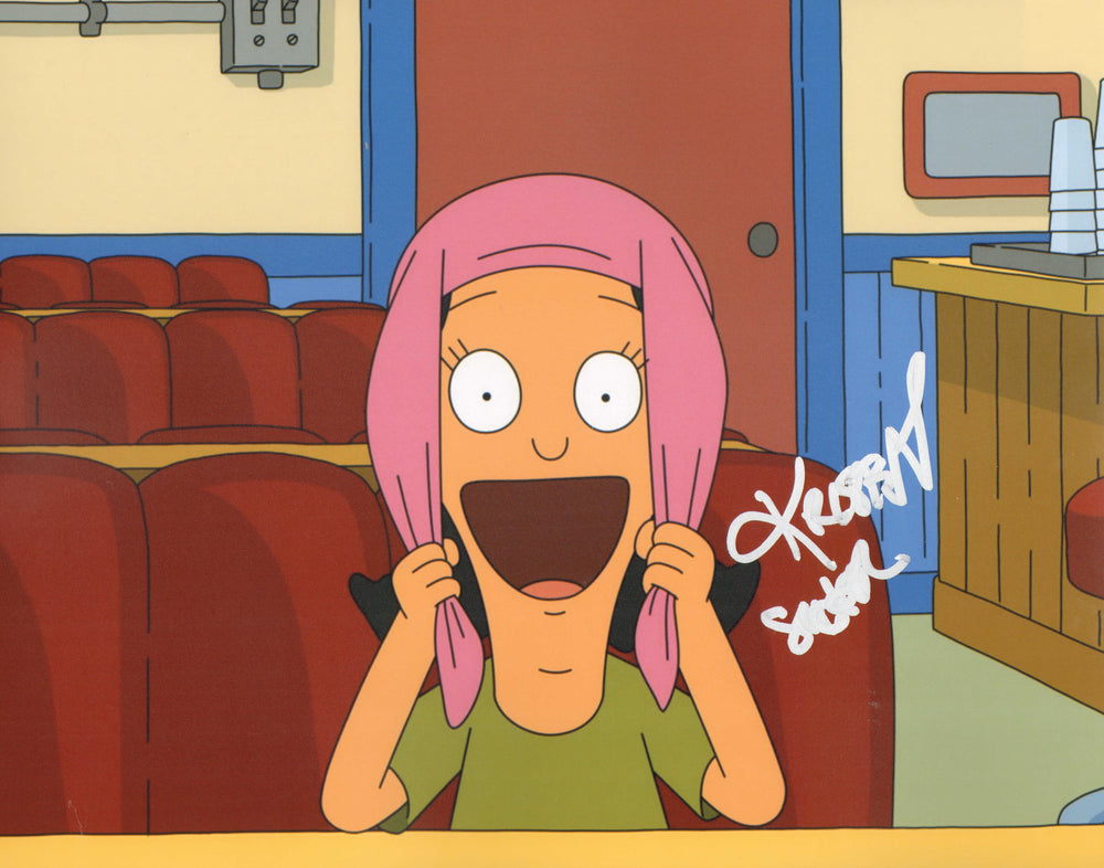 Kristen Schaal as Louise Belcher in Bob's Burgers Signed 11x14 Photo