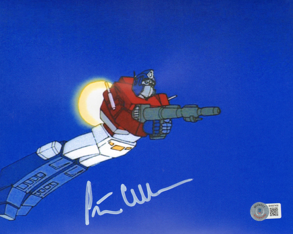 Peter Cullen as Optimus Prime in Transformers (Beckett) Signed 8x10 Photo