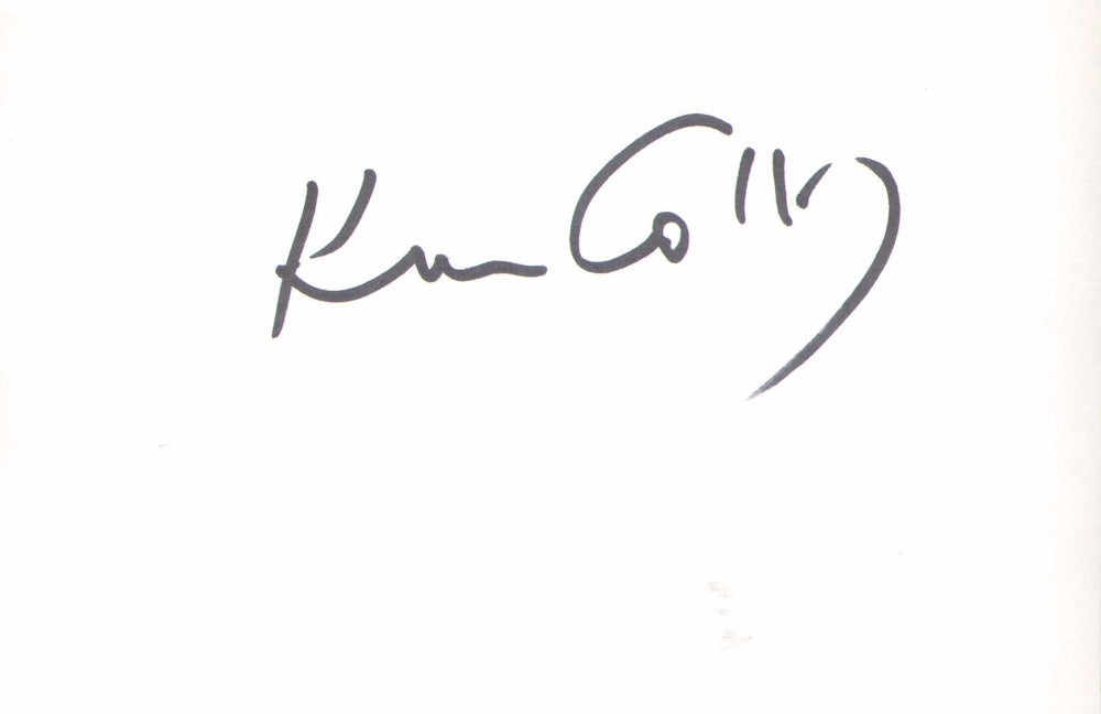 Kenneth Colley from Star Wars, Firefox, & Monty Pyton's Life of Brian Signed 3x5 Index Card