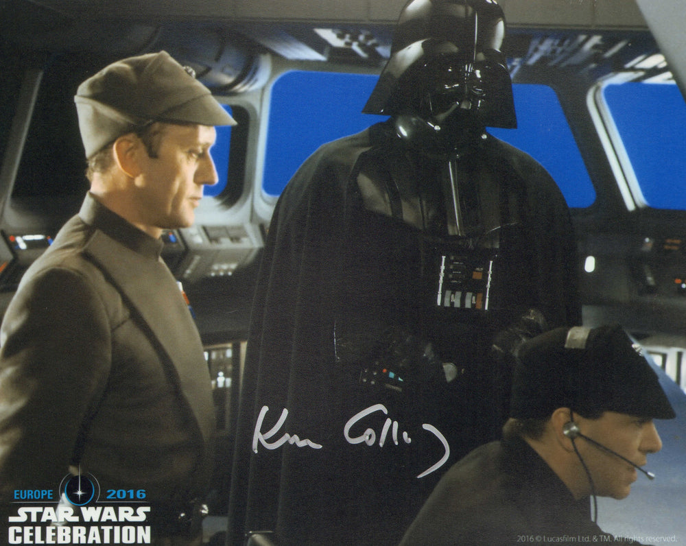 Kenneth Colley as Admiral Piett in Star Wars: The Empire Strikes Back (Offical Pix Celebration) Signed 8x10 Photo