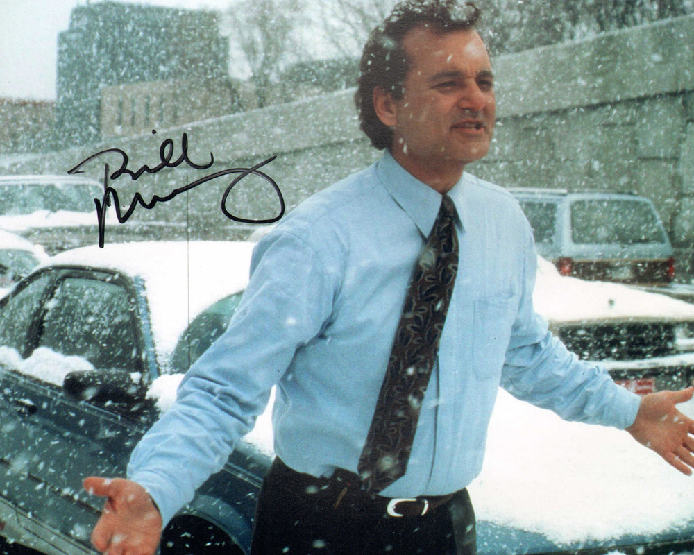 Bill Murray as Phil Connors in Groundhog Day Signed 8x10 Photo