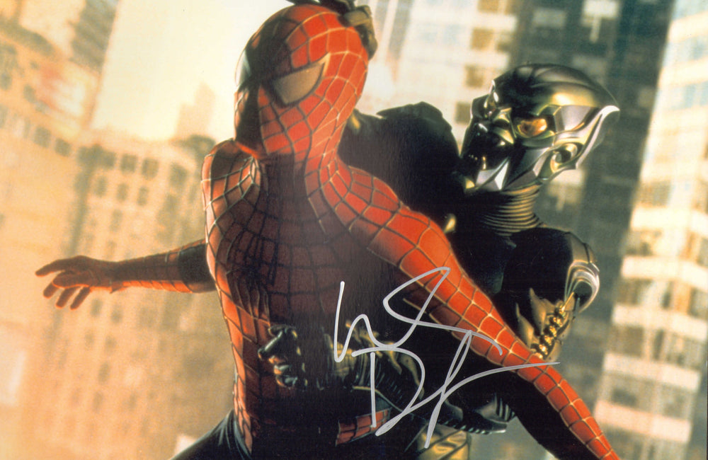 Willem DaFoe as Green Goblin in Spider-Man Signed 8x12 Photo