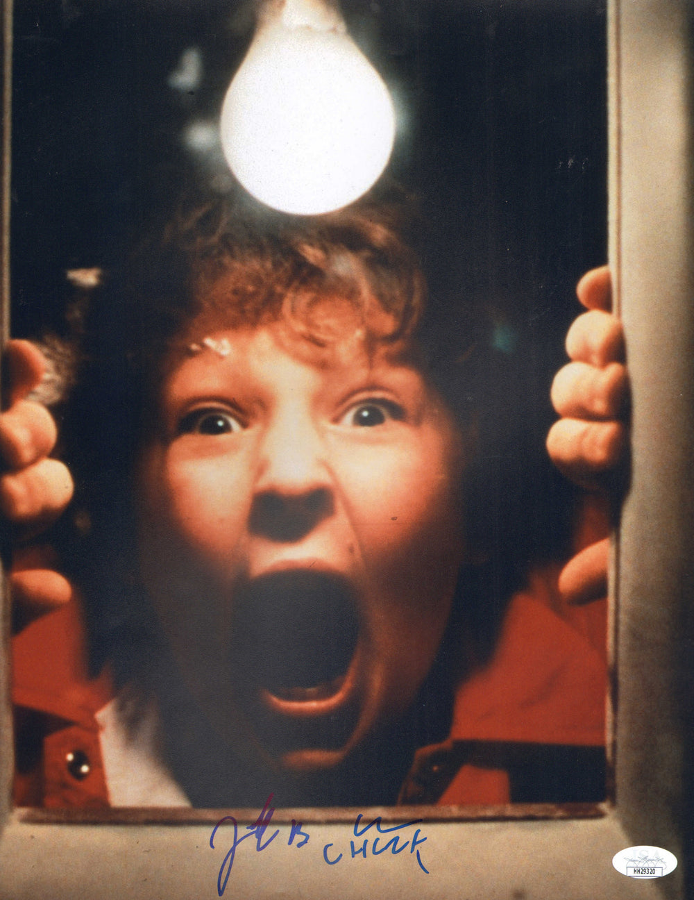 Jeff Cohen as Chunk in The Goonies (JSA) Signed 11x14 Photo