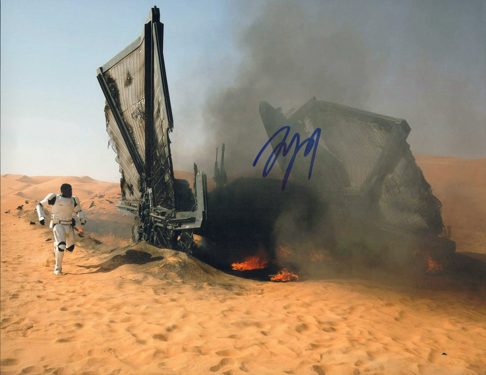 John Boyega as Finn in Star Wars: The Force Awakens Signed 11x14 Photo