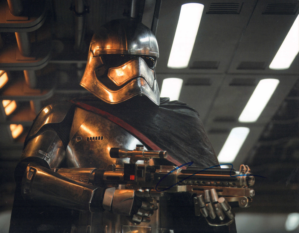 Gwendoline Christie as Captain Phasma in Star Wars: The Force Awakens Signed 11x14 Photo