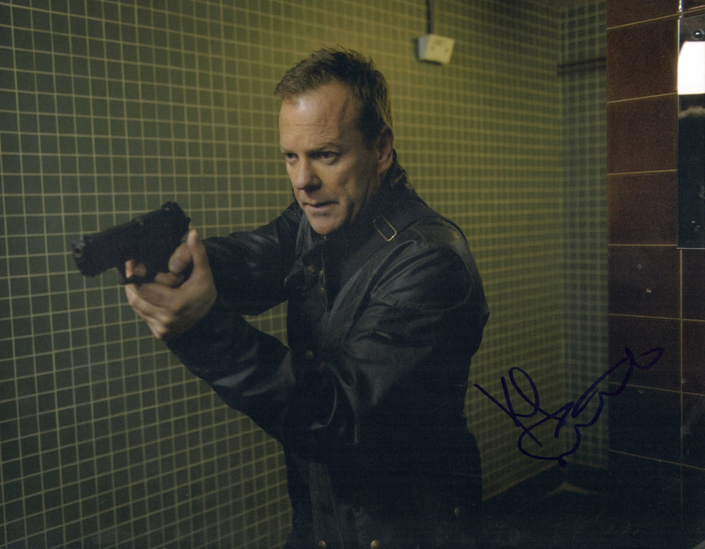 Kiefer Sutherland as Jack Bauer in 24 Signed 11x14 Photo