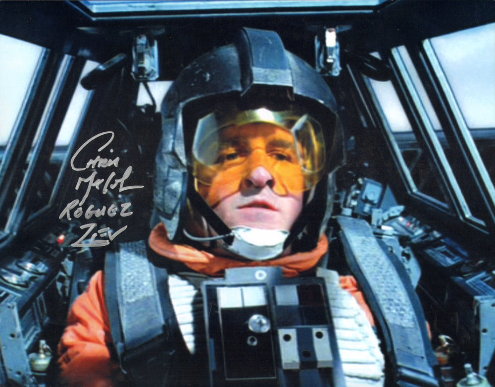Christopher Malcolm as Zev Rogue 2 in Star Wars: The Empire Strikes Back Signed 11x14 Photo with Character Name