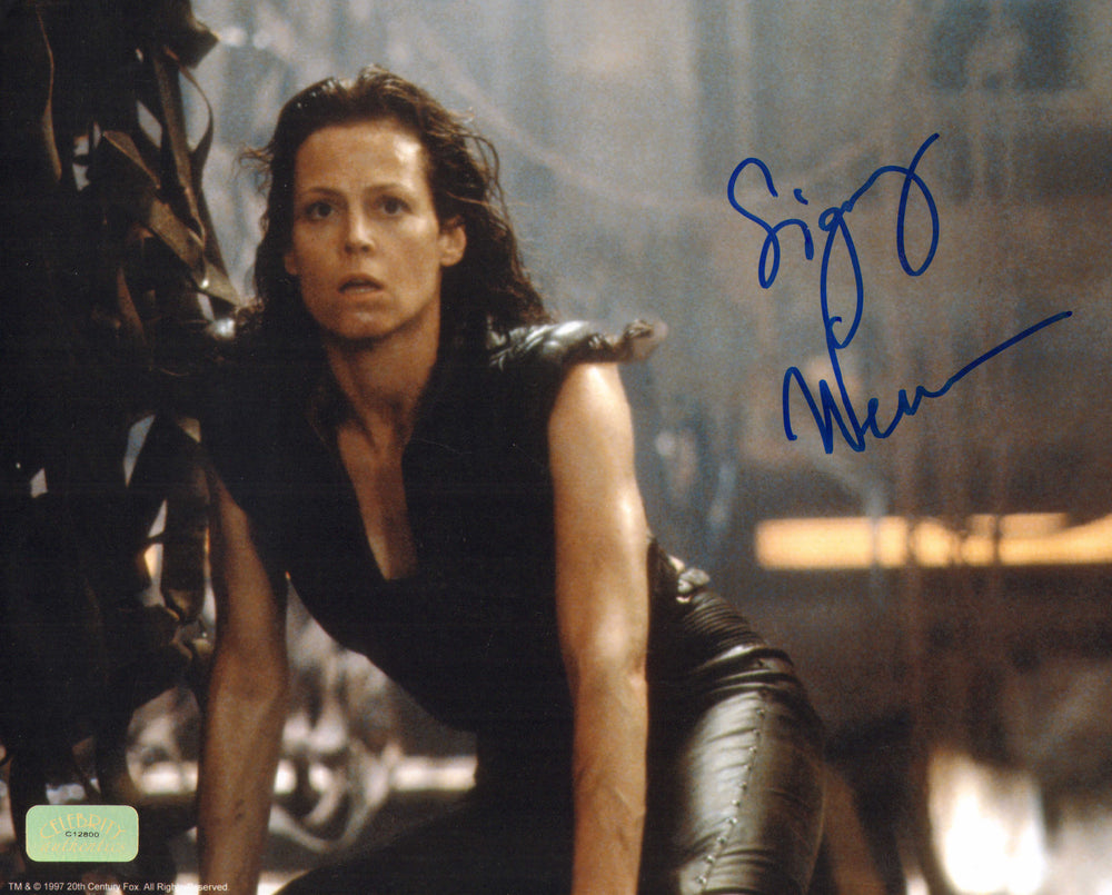 Sigourney Weaver as Ripley in Alien (Celebrity Authentics) Signed 8x10 Photo