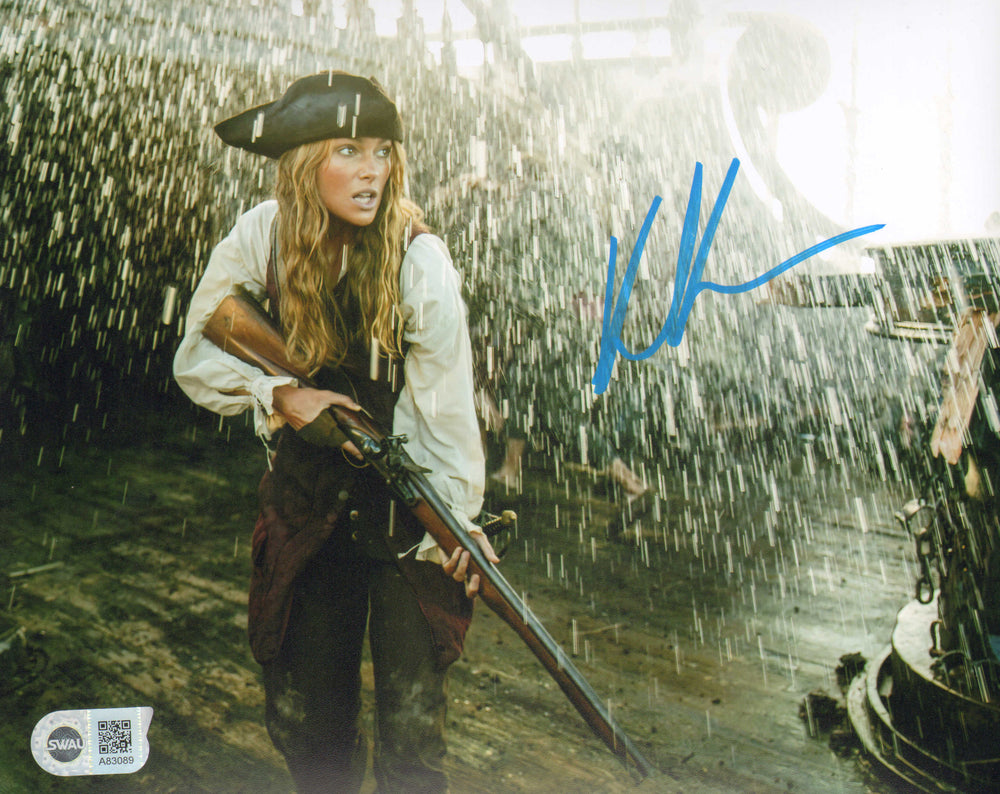 Keira Knightley as Elizabeth Swann in Pirates of the Caribbean: Dead Man's Chest (SWAU) Signed 8x10 Photo