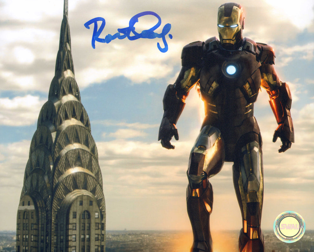 Robert Downey Jr. as Iron Man in The Avengers (SWAU) Signed 8x10 Photo