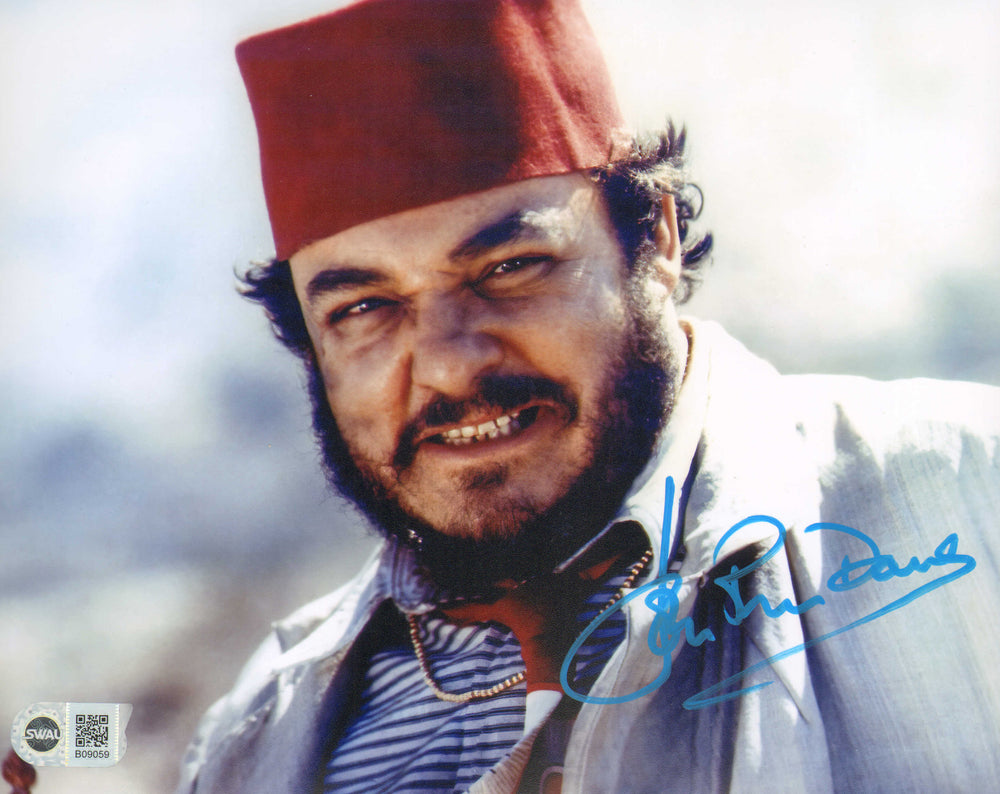 John Rhys-Davies as Sallah in Indiana Jones & The Last Crusade (SWAU) Signed 8x10 Photo