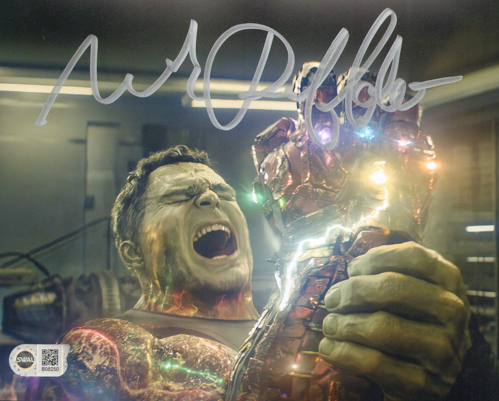 Mark Ruffalo as the Hulk in Avengers: Endgame (SWAU) Signed 8x10 Photo