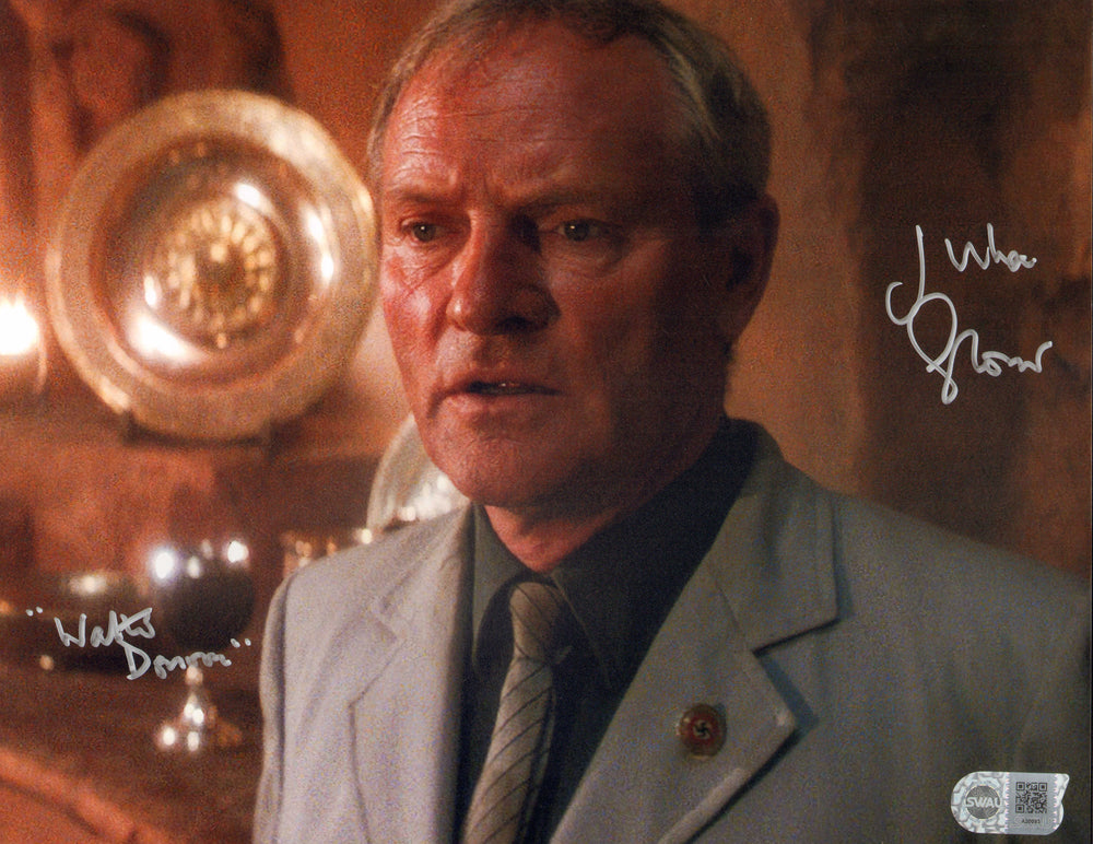Julian Glover as Walter Donovan in Indiana Jones & the Last Crusade (SWAU) Signed 11x14 Photo with Character Name