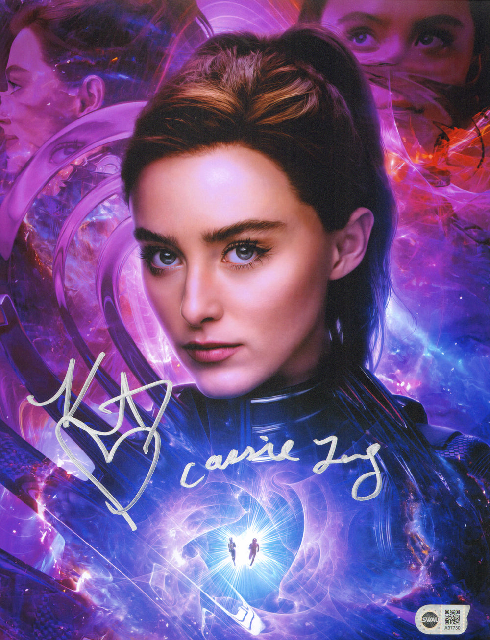 Kathryn Newton as Cassie Lang in Ant-Man & The Wasp: Quantumania (SWAU) Signed 11x14 Photo with Character Name