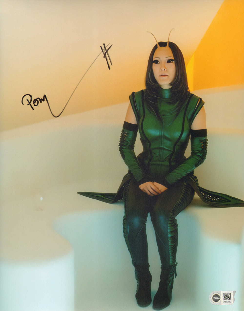 Pom Klementieff as Mantis in Guardians of the Galaxy Vol. 2 (SWAU) Signed 11x14 Photo