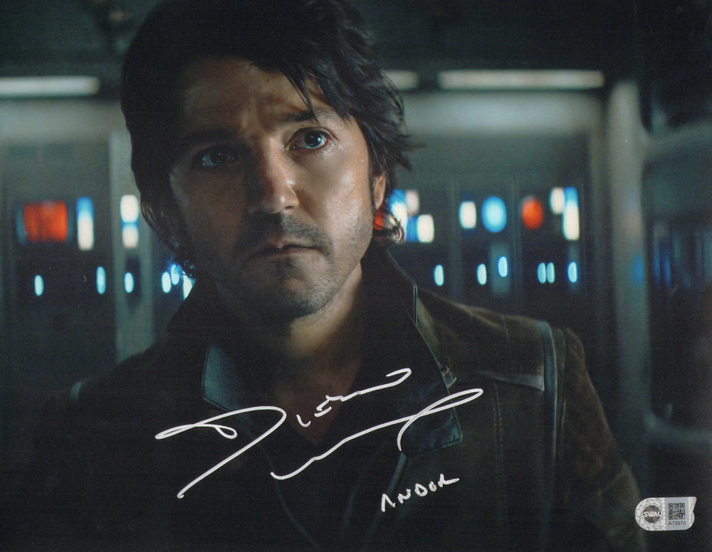 Diego Luna as Cassian Andor in Star Wars: Andor (SWAU) Signed 11x14 Photo with Character Name