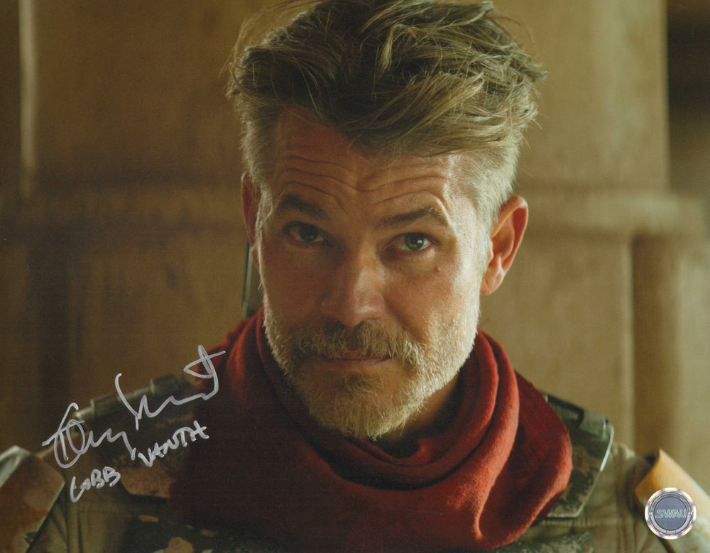 Timothy Olyphant as Cobb Vanth in Star Wars: The Mandalorian (SWAU) Signed 11x14 Photo with Character Name