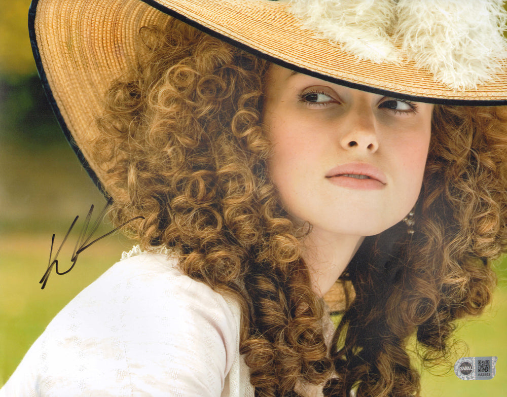 Keira Knightley as Georgiana in The Duchess (SWAU) Signed 11x14 Photo