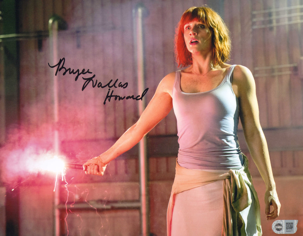 Bryce Dallas Howard as Claire Dearing in Jurassic World (SWAU) Signed 11x14 Photo