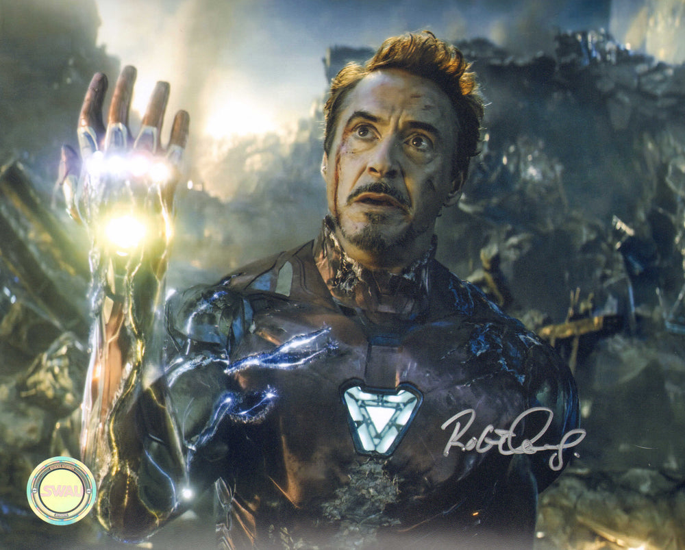 Robert Downey Jr as Tony Stark / Iron Man in Avengers: Endgame (SWAU) Signed 8x10 Photo