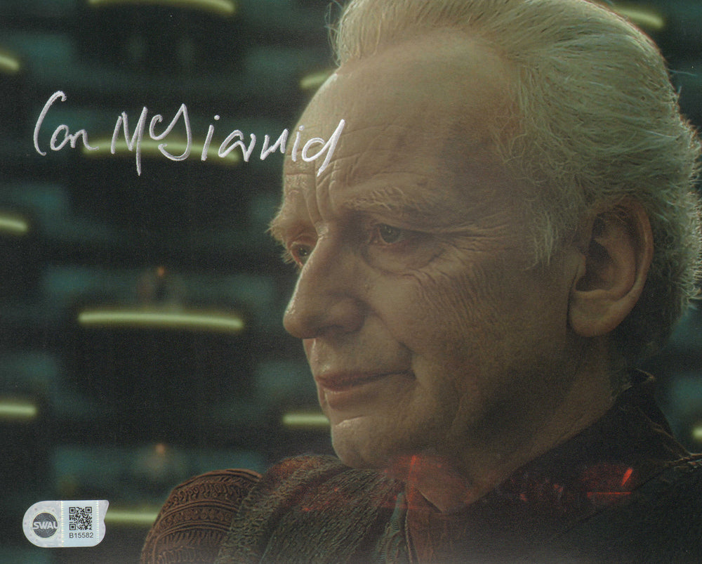 Ian McDiarmid as Senator Palpatine in Star Wars Episode III: Revenge of the Sith (SWAU) Signed 8x10 Photo