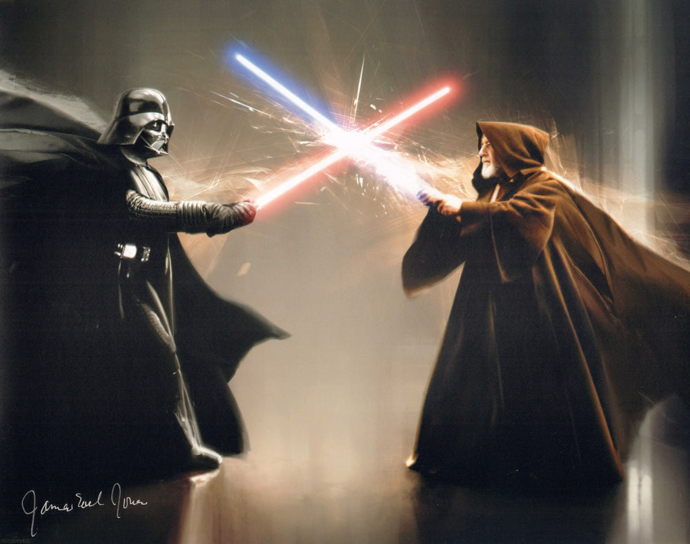 James Earl Jones as Darth Vader in Star Wars: A New Hope Signed 11x14 Photo