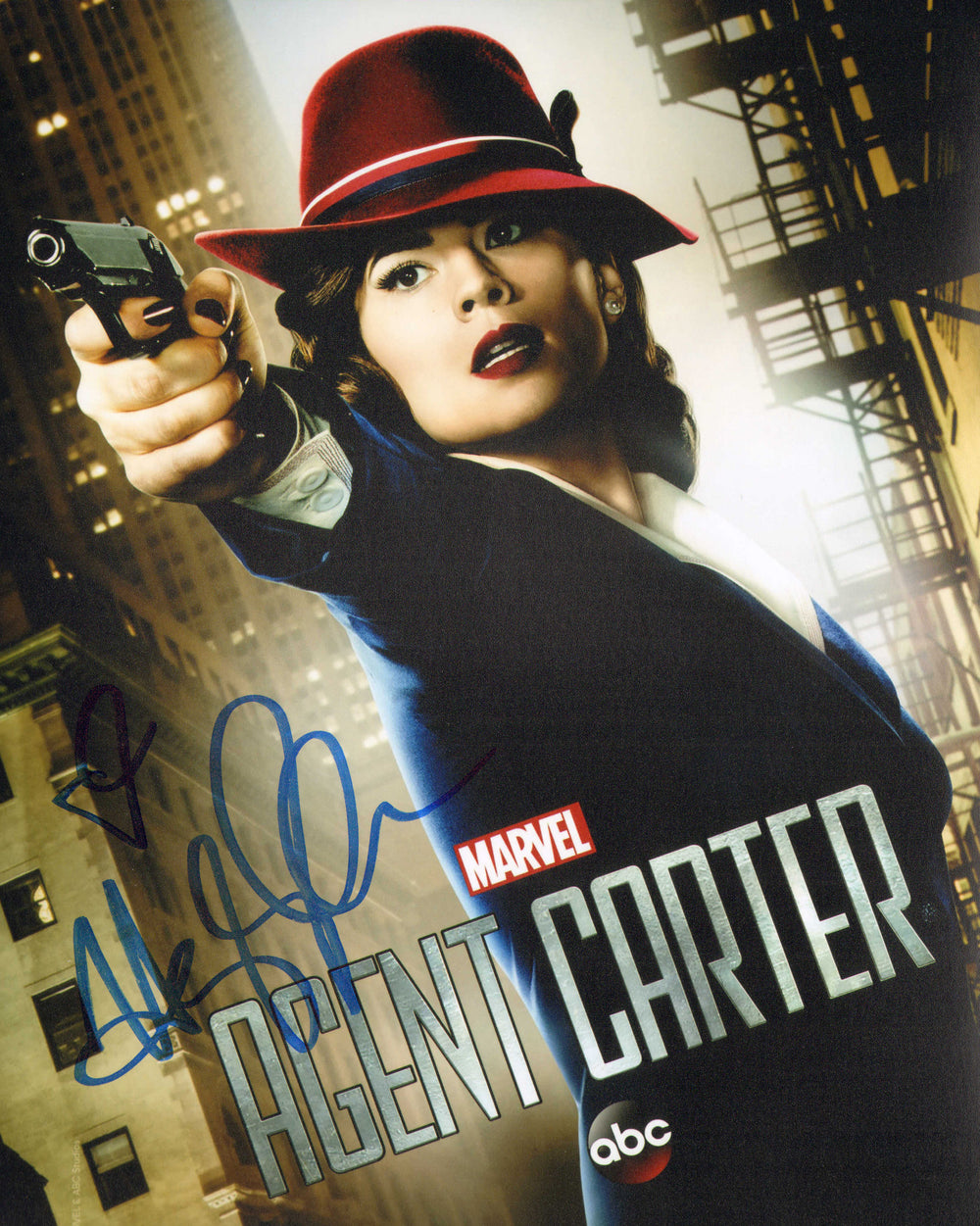 Hayley Atwell as Agent Carter in Agent Carter Signed 8x10 Photo