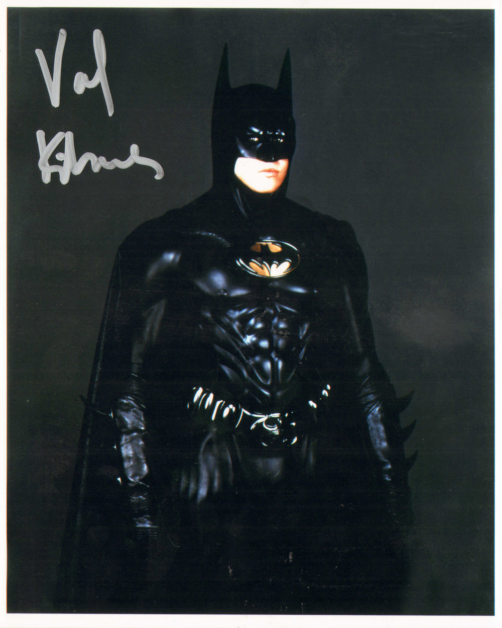 Val Kilmer as Batman in Batman Forever Signed 8x10 Photo