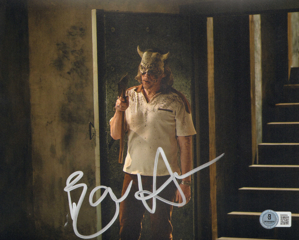 Ethan Hawke as The Grabber in Black Phone (Beckett) Signed 8x10 Photo