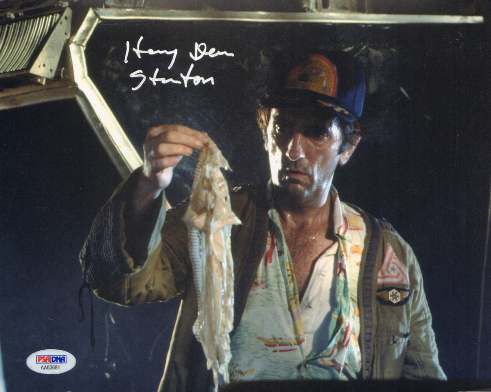 Harry Dean Stanton as Brett in Alien (PSA) Signed 8x10 Photo