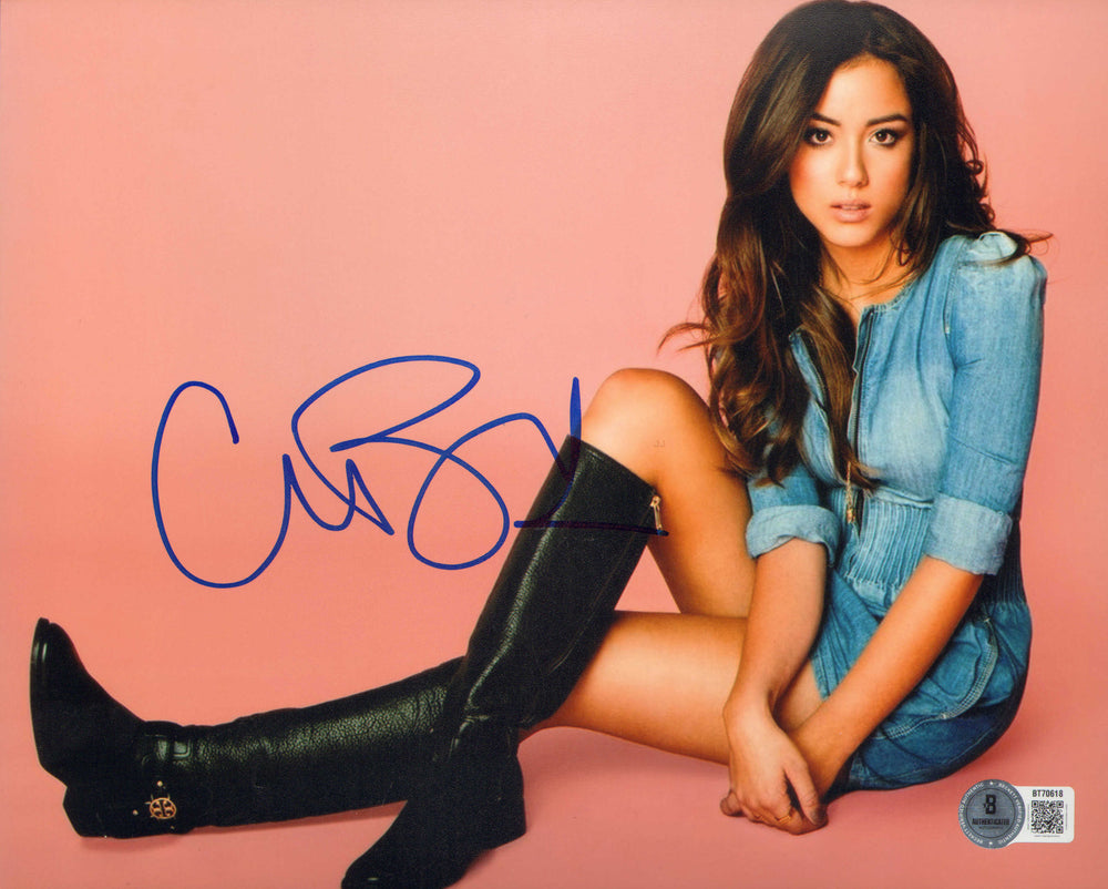 Chloe Bennet from Agents of S.H.I.E.L.D. & Dave (Beckett) Signed 8x10 Photo