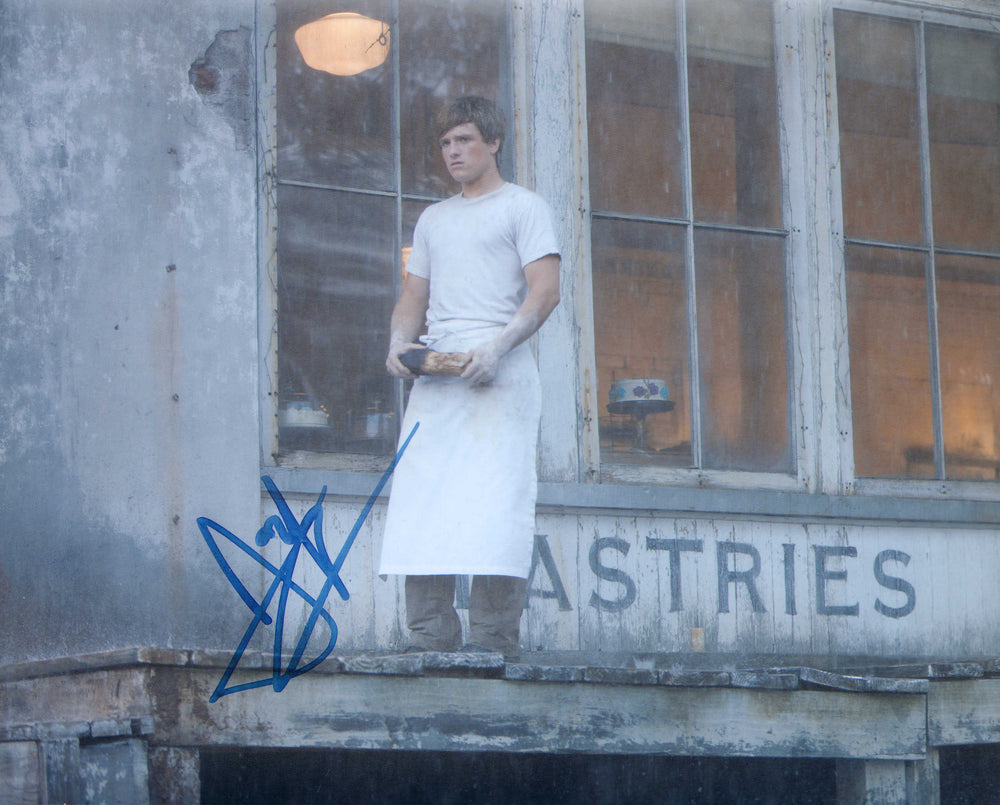 Josh Hutcherson as Peeta Mellark in The Hunger Games Signed 8x10 Photo