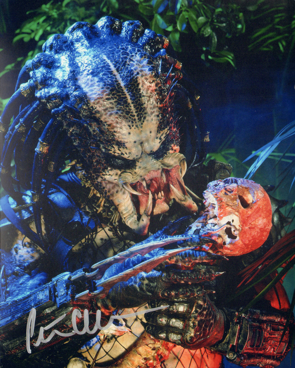 Peter Cullen as the Voice of the Predator in Predator Signed 8x10 Photo