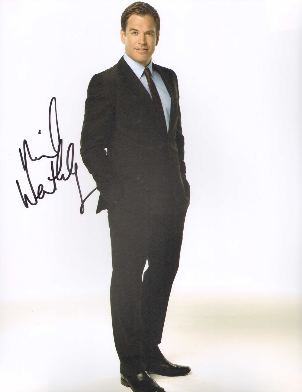 Michael Weatherly as Anthony DiNozzo in NCIS Signed 11x14 Photo
