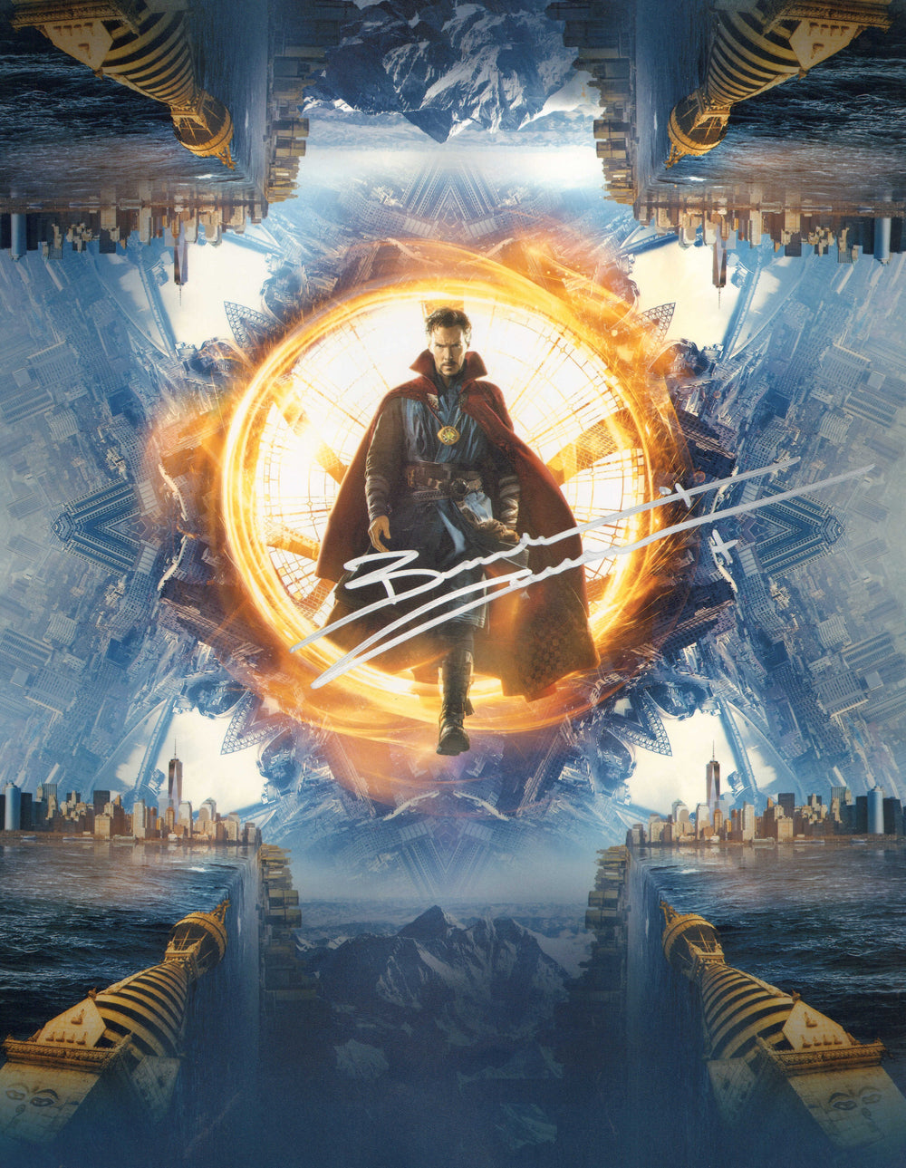 Benedict Cumberbatch as Doctor Strange in Doctor Strange Signed 11x14 Photo