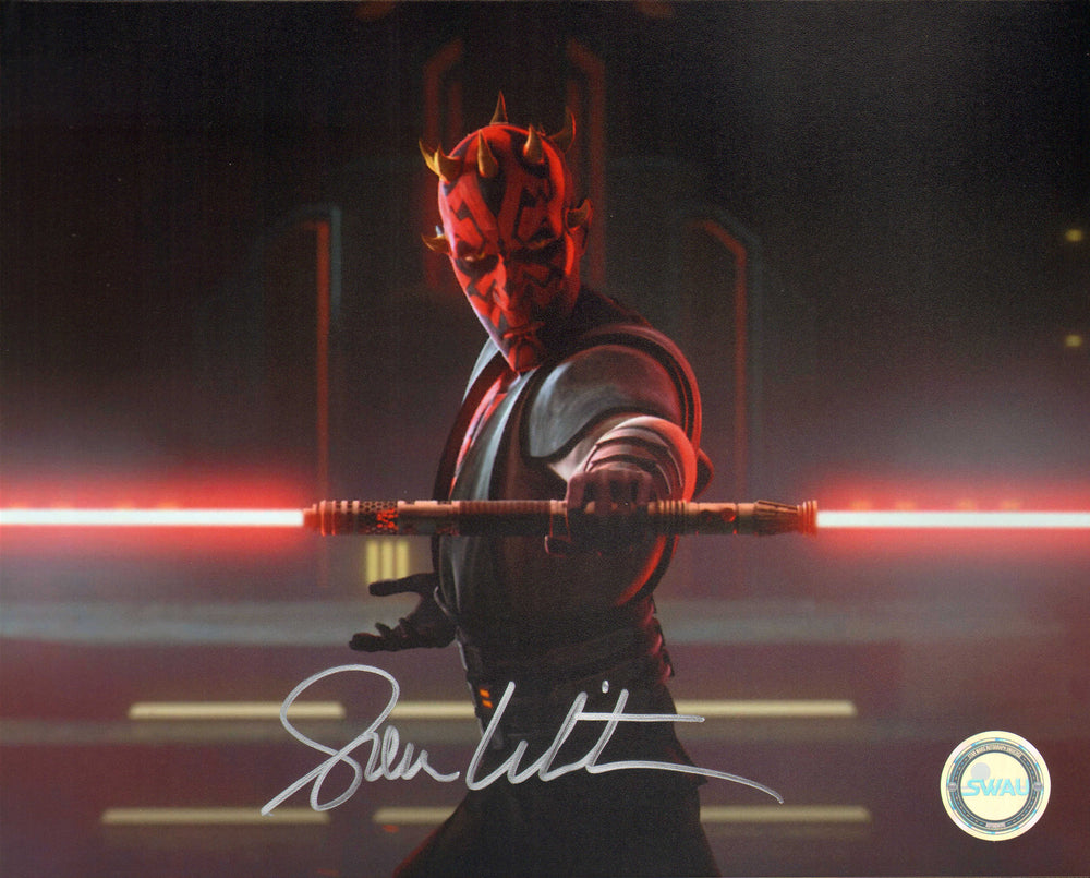 Sam Witwer as Darth Maul in Star Wars: The Clone Wars (SWAU) Signed 8x10 Photo