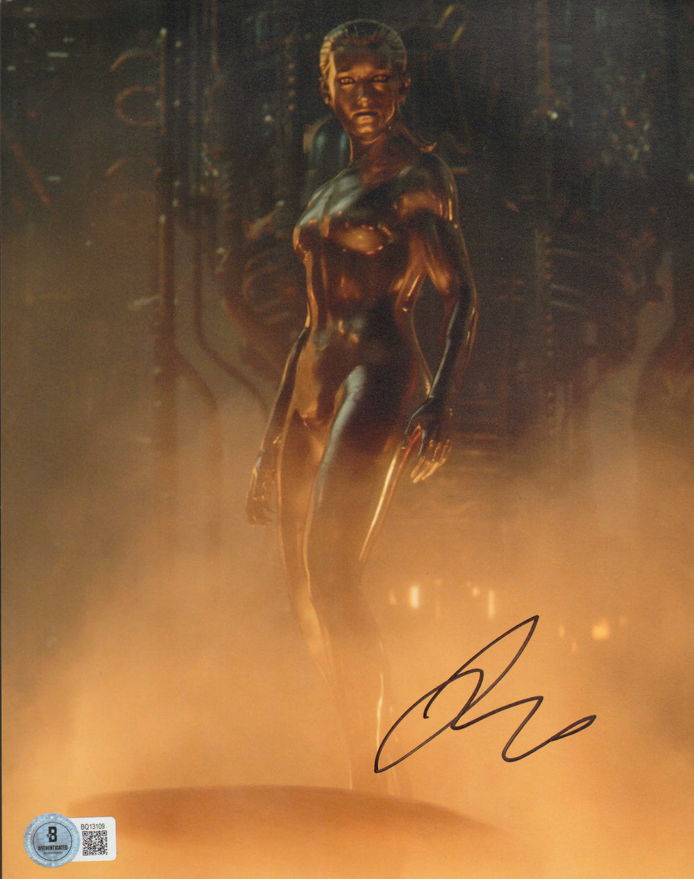 Julia Garner as Shalla-Bal / Silver Surfer in The Fantastic Four: First Steps (Beckett) Signed 8x10 Photo