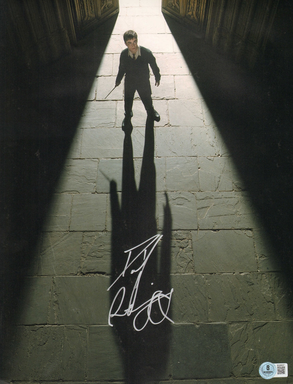 Daniel Radcliffe as Harry Potter in Harry Potter & the Order of the Phoenix (Beckett) Signed 11x14 Photo