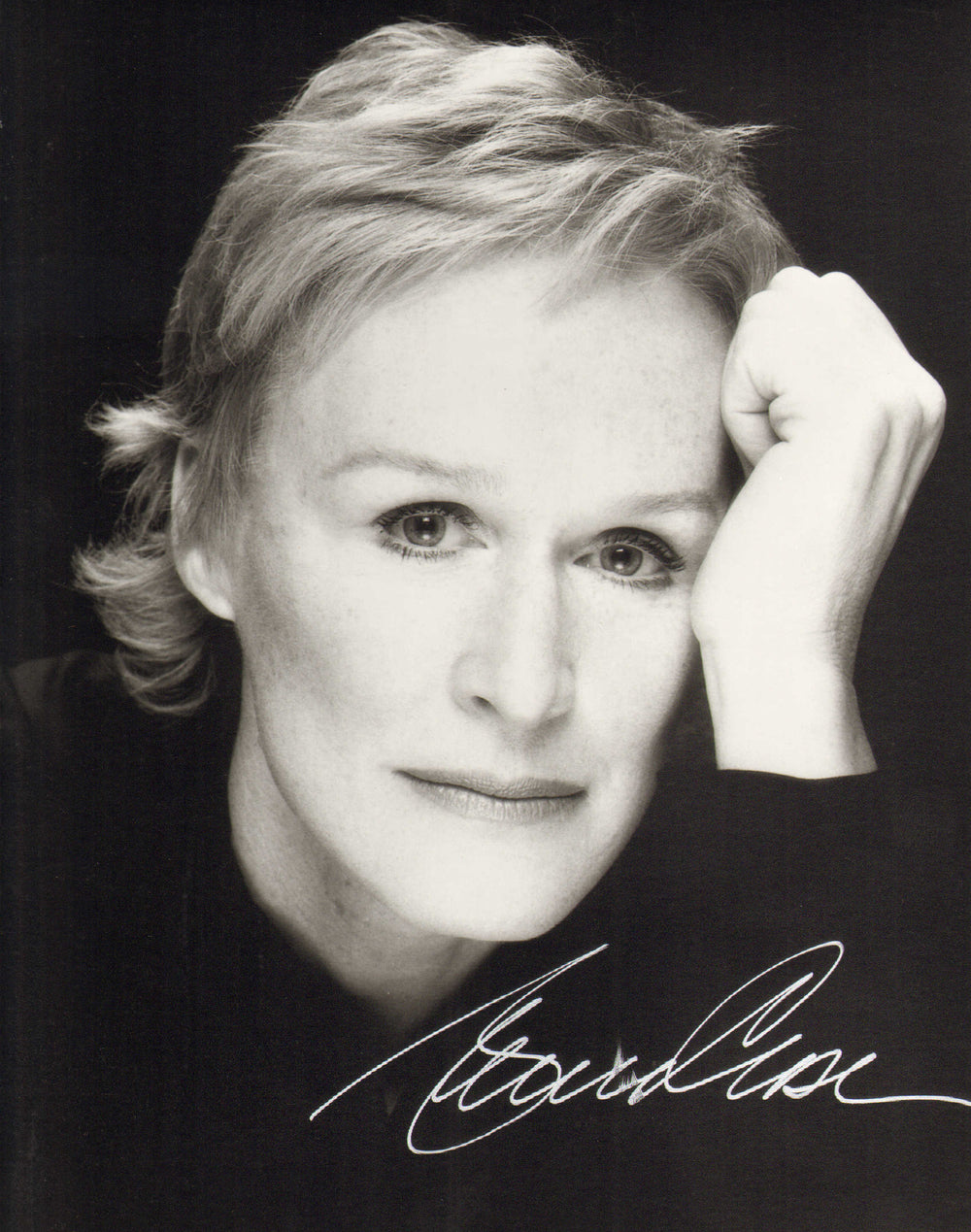 Glenn Close from Fatal Attraction, Hook, The Elephant Man, & Dangerous Liasons Signed 8x10 Photo