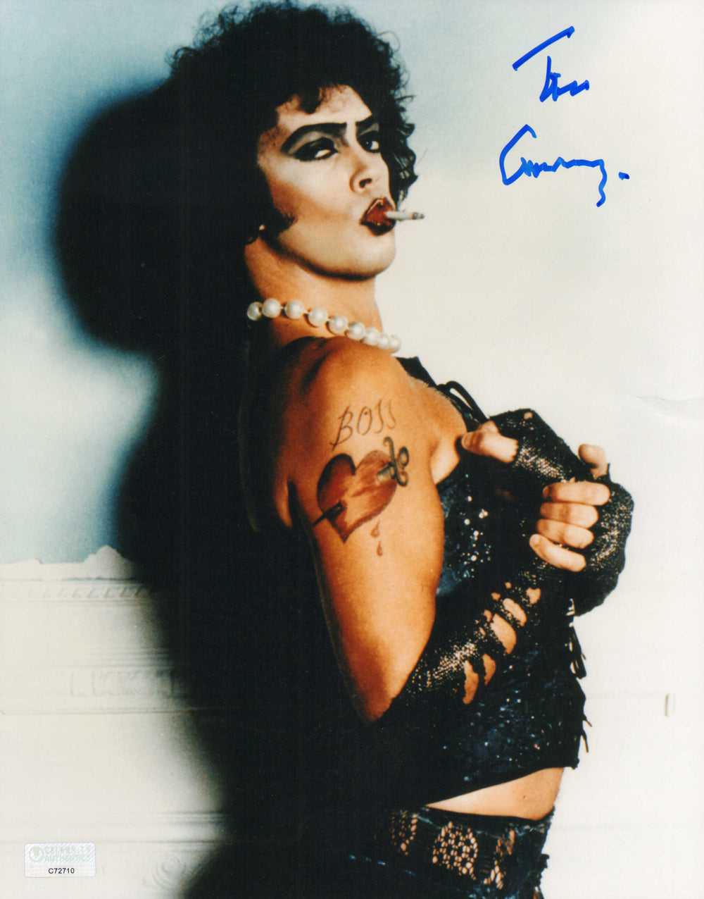 Tim Curry as Dr. Frank-N-Furter in The Rocky Horror Picture Show (Celebrity Authentics) Signed 8x10 Photo