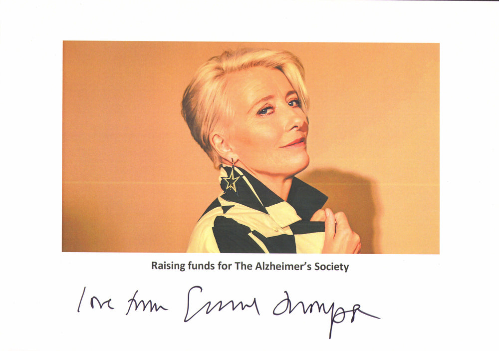 Emma Thomson from Love Actually, Harry Potter, & Cruella Signed 8x12 Photo